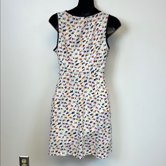 Ezra Sleeveless Dress with Elephants Multicolor Sleeveless Dress Small - Picture 6 of 9